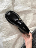 Momentlover Split-Joint Shallow Cut Round-Toe Mary Janes