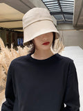 Momentlover Leisure Solid Sun-Protection Dome Hat