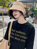 Momentlover Going Out Solid Color Sun Protection Fisherman Hat