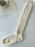 momentlover Casual Wool Keep Warm Solid Color Socks Accessories
