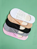 momentlover Casual Split-Joint Lace With Beads Socks Accessories
