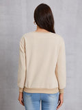 Momentlover THERE IS POWER PRAYER Round Neck Sweatshirt