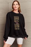 Momentlover Simply Love Full Size MAMA Round Neck Sweatshirt