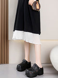 Momentlover Hollow Slippers Platform Shoes Sandals Crocs