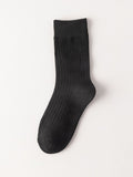 momentlover Casual Simple 10 Colors Socks