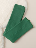 momentlover Casual Keep Warm Solid Color Leg Warmers Accessories