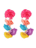 Momentlover Flower Shape Earrings Accessories Drop Earrings