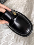 Momentlover Split-Joint Shallow Cut Round-Toe Mary Janes