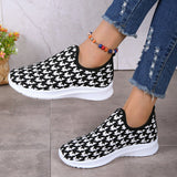 themeisles - Red Casual Patchwork Round Comfortable Shoes