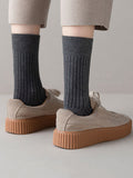 momentlover Casual Simple 10 Colors Socks