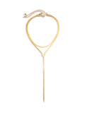 Hollow Solid Color Clavicle Chain Necklaces Accessories