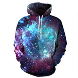 Momentlover Full Size Printed Drawstring Hoodie with Pockets