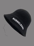 Momentlover Letter Print Fisherman Hat