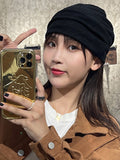 Momentlover Simple Casual Solid Color Knitting Hat