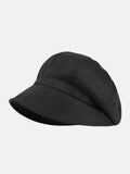 Momentlover Simple Keep Warm Solid Color Fisherman Hat