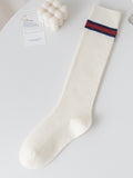 momentlover Fashion College Style Striped Stockings Accessories