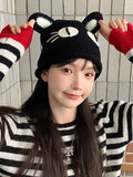 Momentlover Keep Warm Animal Shape Knitting Hats&Caps