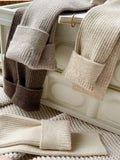 momentlover Casual Wool Keep Warm Solid Color Socks Accessories