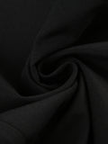 Loose Wide Leg Bowknot Drawstring Elasticity Split-Joint Pants Trousers