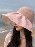 Momentlover Wide Side Split-Joint Sun-protection Hats&Caps