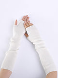 momentlover Knitted 7 Colors Sleevelet Accessories