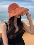 Momentlover Wide Side Split-Joint Sun-protection Hats&Caps