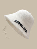 Momentlover Letter Print Fisherman Hat