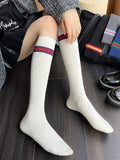 momentlover Fashion College Style Striped Stockings Accessories