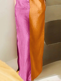 Momentlover Long Sleeves Loose Buttoned Contrast Color Lapel Collar Maxi Dresses