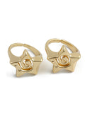 Normcore Hollow Star Shape Rings Accessories