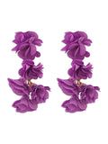Momentlover Flower Shape Earrings Accessories Drop Earrings