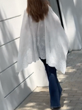 Momentlover Cap Sleeve Loose Asymmetric Solid Color Lapel Collar Blouses&Shirts Tops
