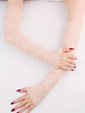 momentlover Original 7 Colors Lace Hollow Embroidered Sleevelet Accessories
