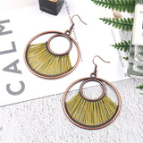 Bohemian hollow earrings