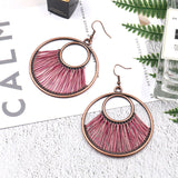 Bohemian hollow earrings