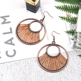 Bohemian hollow earrings