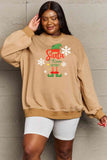 Momentlover Simply Love Full Size Graphic Round Neck Sweatshirt