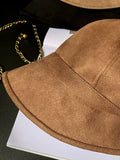 Momentlover Simple Keep Warm Solid Color Fisherman Hat