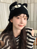 Momentlover Keep Warm Animal Shape Knitting Hats&Caps