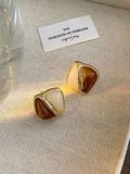 Momentlover Contrast Color Earrings Accessories