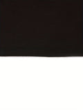 Momentlover Solid Color Hollow Skinny Long Sleeves High Neck T-Shirts Tops