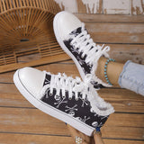 themeisles - Halloween Yellow Casual Daily Patchwork Printing Round Comfortable Shoes
