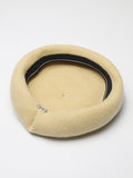 Momentlover Vintage Wool Solid Color Beret Hat