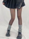 momentlover Casual Solid Color Leg Warmers Accessories