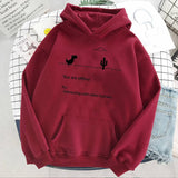 Momentlover Autumn New Harajuku Kpop Women's Retro Hoodie Dinosaur Long Sleeve Top Tee Fashion Casual Sports Shirt Ladies Clothing Hoodie