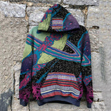 Momentlover New Casual Warm Pullover Tops Fashion Totem Printing Hooded Sweatshirt Autumn Winter Casual Long Sleeve Loose Hoodies Streetwear