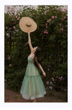 Simple Light Pink Short Prom Dresses Spaghetti Straps Tiered Tulle Prom Gowns Sweeheart Tea-Length Wedding Party Dress