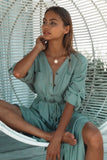 Sexy Button Pockets Front Open Self Belted High Waist Summer Dress White Tunic Women Clothes Street Wear Maxi Dress Q1111