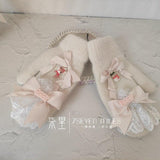 Momentlover Lady Lapinou Bunny Fairycore Cottagecore Princesscore Hair Accessory and Gloves Set
