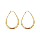 S925 Silver Needle Simple Geometric Earrings